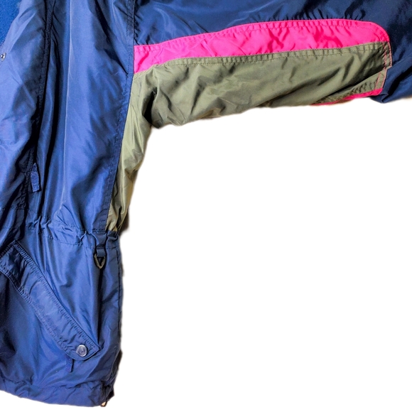 Columbia Long's Peak Retro Fleece Ski Snow Winter Jacket Violet Pink Vintage 80s - Picture 10 of 16